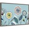 Scandi Florals I by Isabelle Z 23-in. W x 16-in. H. Canvas Wall Art Print Framed in Grey